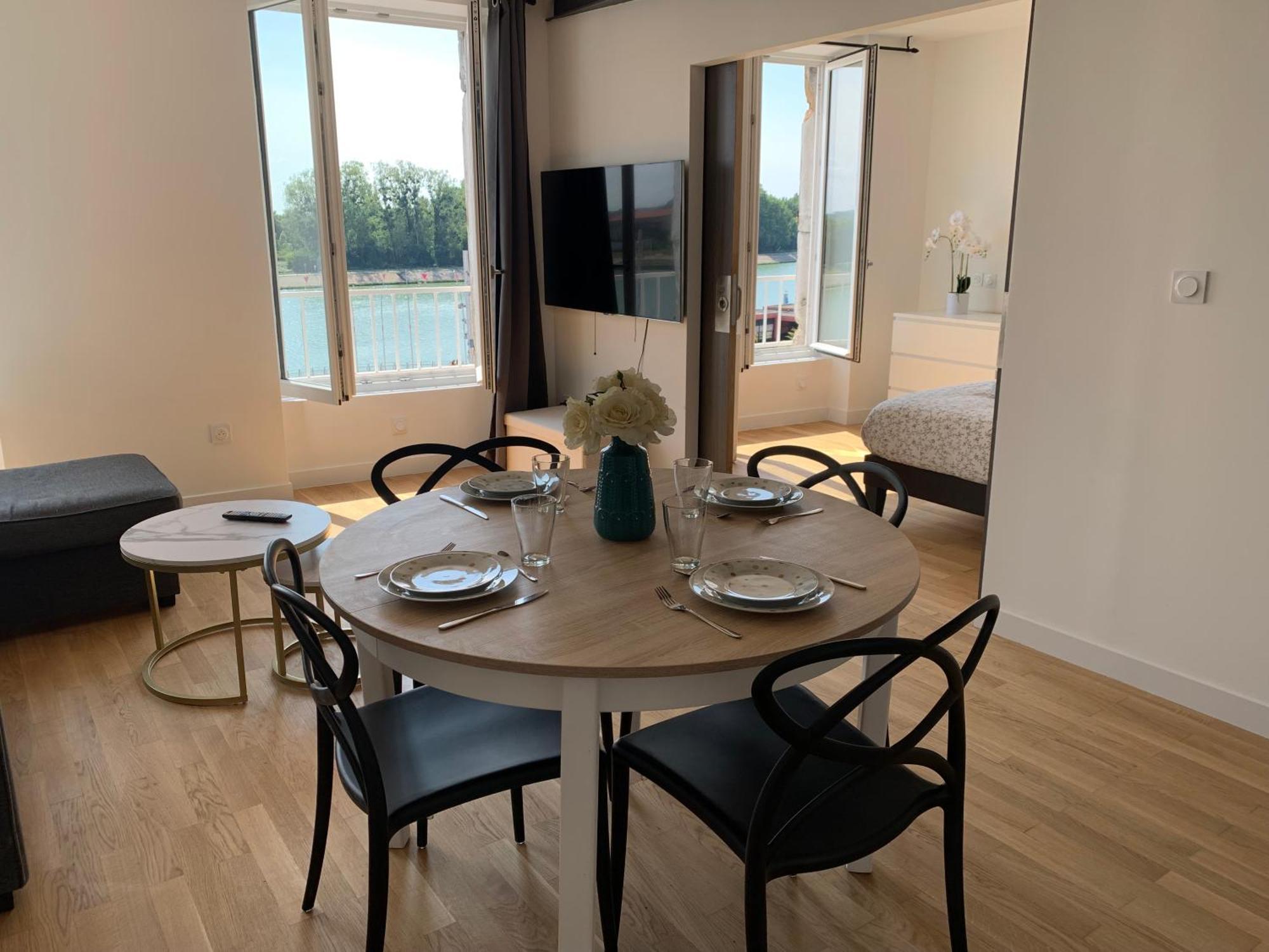 Appartement Neuf, Vue Sur Saone Mâcon Esterno foto
